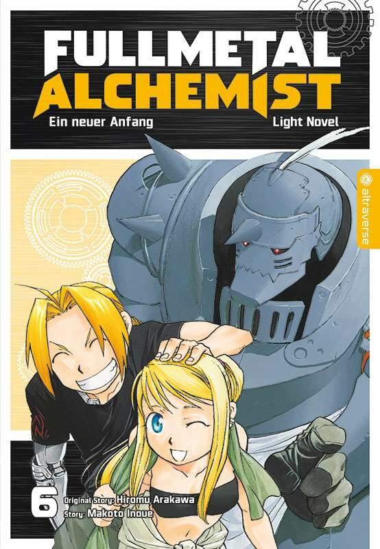 Fullmetal Alchemist Light Novel Band 6 (Deutsche Ausgabe)