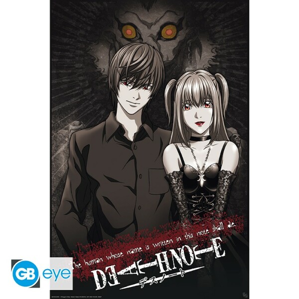 DEATH NOTE – Poster Maxi 91,5 x 61 – Power-Paar
