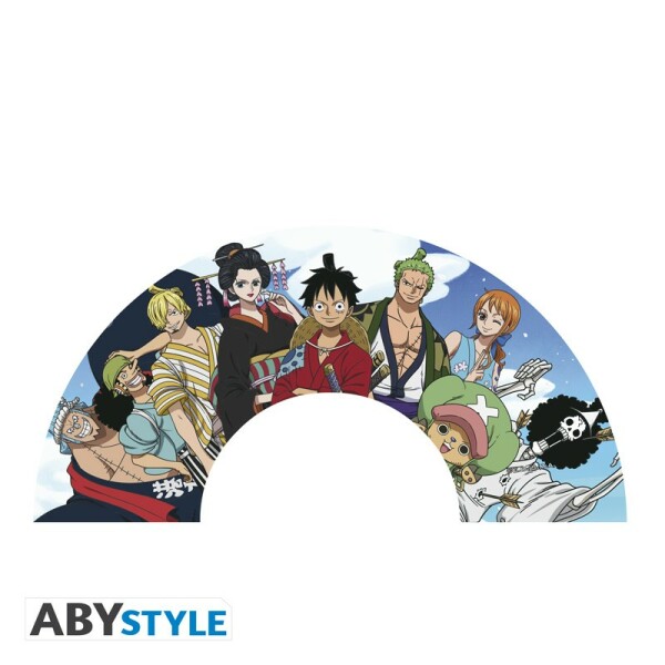 One Piece - Fächer „Strohhut Crew Wano“