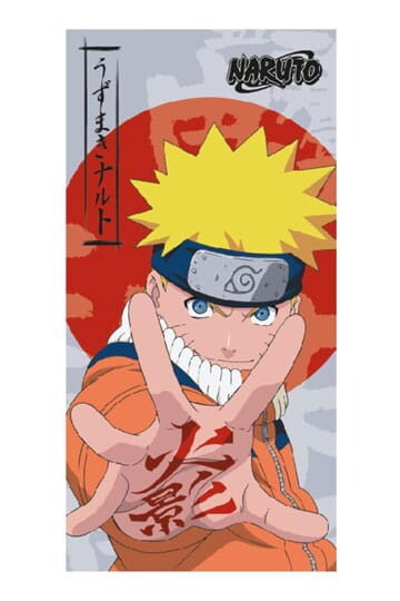 Naruto Shippuden Handtuch Naruto Uzumaki 70 x 140 cm