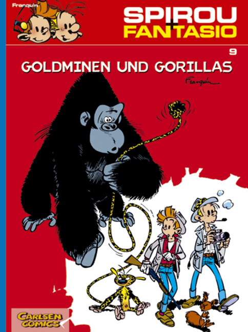 SPIROU UND FANTASIO Band 9 - Goldminen und Gorillas