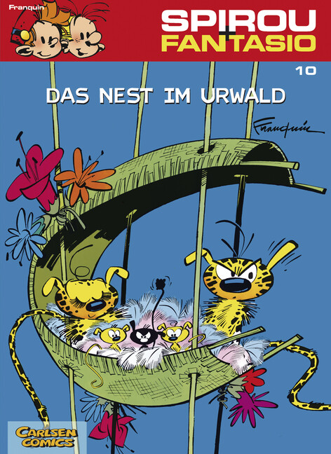 SPIROU UND FANTASIO Band 10 - Das Nest im Urwald