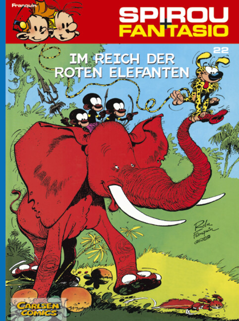 SPIROU UND FANTASIO Band 22 - Im Reich der roten Elefanten