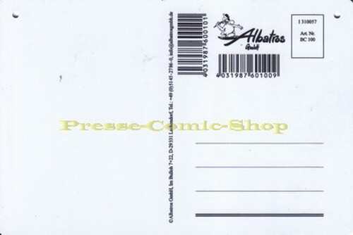 Postkarte / Namensschild - Nadine